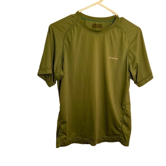 Columbia Lava Lake II Short Sleeve T-Shirt Green - Picture 1 of 12